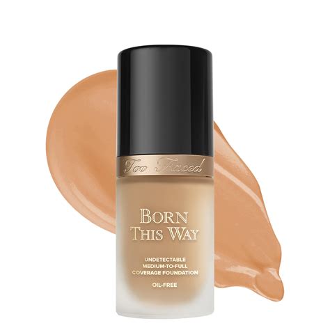 too faced born this way foundation nude|Nude Born This Way Natural Finish Longwear Liquid Foundation.